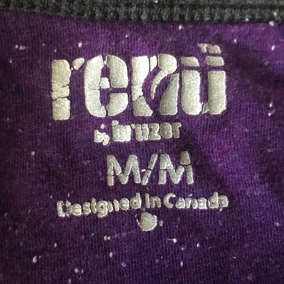 UBC Heathered/Speckled Henley Shirt Size M - Picture 4 of 4